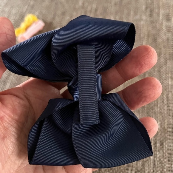 5 Hair bows Hairband girls glitter sparkle - Picture 4 of 10